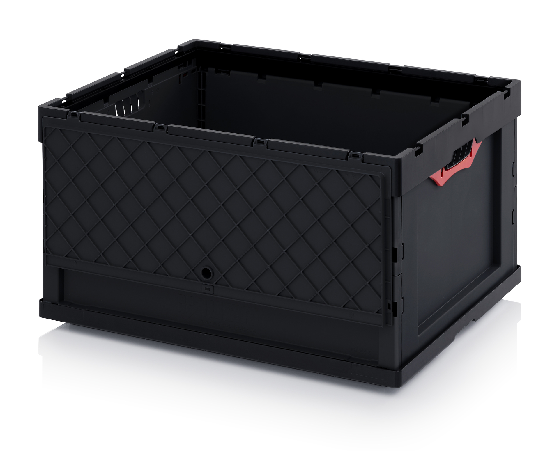 antistatic esd collapsible FOLDABLE CONTAINERS With Lid 666 ESD FBD 86-445